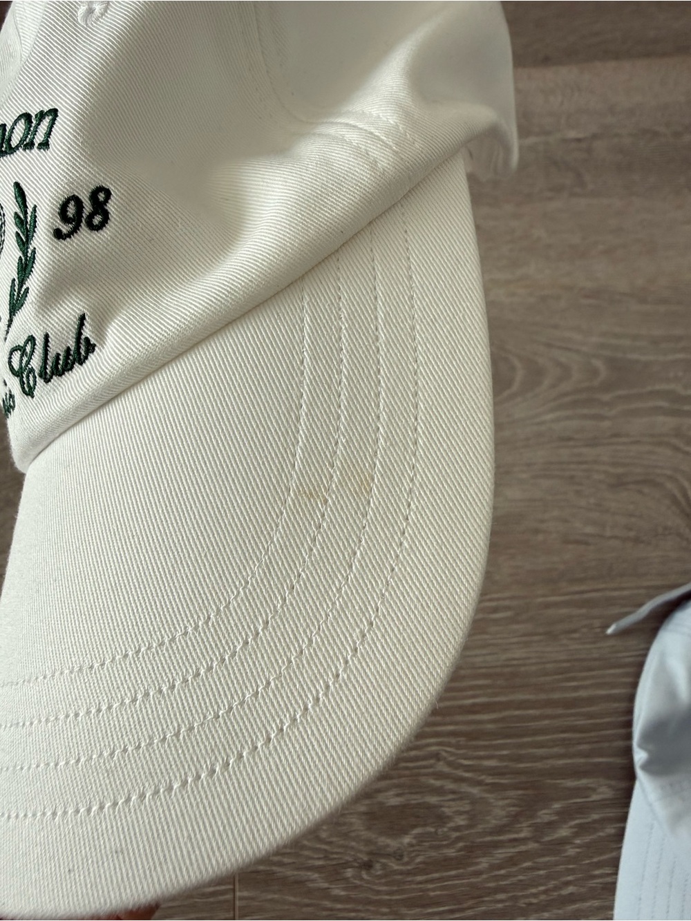 Lululemon White Tennis Club Baseball Cap - Picture 2 of 4